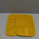 KitchenAid Beacon Two-Tone Non-Slip Pot Holder Set, Majestic Yellow, 7"x10", 2 Piece