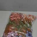 Fake Fall Mums Flowers Artificial for Outdoor Decoration 12 Bundles Faux Fall Mums Flowers for Outdoor Planters Silk Orange Daisy UV Resistant for Porch Front Door Patio Outside Yard Dcor (Blue Purple Pink White)