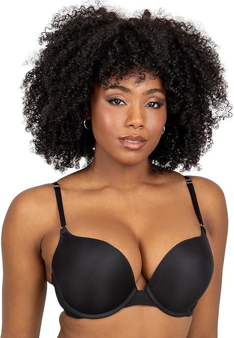 Smart & Sexy Women's Maximum Cleavage Underwire Push Up Bra, Single 36A