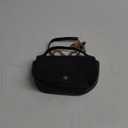 Tory Burch Emerson Top Handle Women's Saffiano Leather Crossbody Bag (Black)