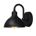 Barn Light Gooseneck Light- Small Farmhouse Outdoor Lighting, 1-Light Outdoor Gooseneck Lighting Farmhouse Wall Sconce for Patio Porch Garage (6.4" Diameter, 1pc)