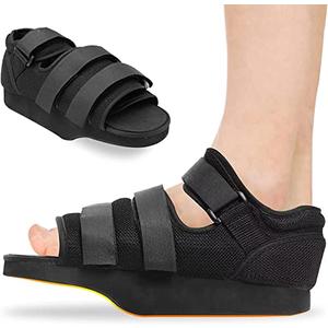 GHORTHOUD Post op Shoes for Broken Toe Surgery Forefoot Offloading Healing Boot Post Surgical Wedge Foot Splint for Surgery for Men and Women (Medium)