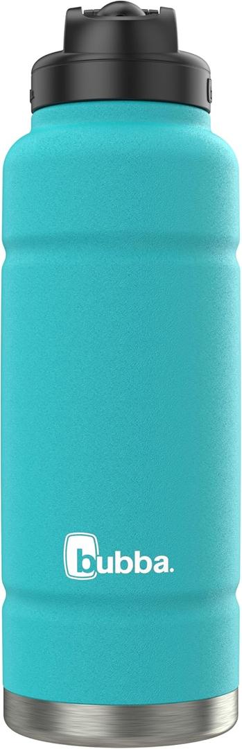 Bubba Trailblazer Insulated Stainless Steel Water Bottle with Straw Lid 40oz Scuba Powder Coat Bubba Trailblazer Insulated Stainless Steel Water Bottle with Straw Lid 40oz Scuba Powder Coat