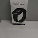 Fitbit Versa Smart Watch, Black/Black Aluminium, One Size (S & L Bands Included)