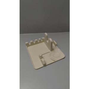 Silicone cutlery rack with drip pad; Stove surface spoon holder; Pot lid rack; Silicone spoon holder; Rest of utensils; Kitchen spoons rest; Kitchen spoon holder Biege