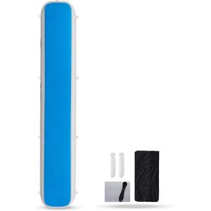 COOLWAVE 10FT/15FT Inflatable Dock Bumper, Heavy Duty Large Dock Fender, Rectangle Inflatable Boat Dock Bumpers for Yachts, Pontoon Boat, Fishing Boat, Ski Boat