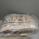 BESTSWEETIE 8x10 Area Rug Washable Rugs for Living Room, No Pile Boho Carpet for Entryway Bedroom Dinning Room, Vintage Carpet Print Distressed Non-Slip, 8 x 10 ft, Green Brick Rust Red