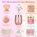 20th Birthday Gifts For Girls, Happy 20th 20 Year Old Girl Birthday Basket Gifts Box for Best Friends Female Daughter Sister Her Girlfriend Coworker Bestie Women Birthday Unique