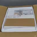 5-Tier Wall Shelf Unit with RGB Light, Floating Lack Shelf for Wall Storage, Wall Mounted Vertical Display Shelf for Bedroom Living Room Vanity, White