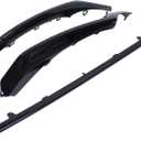 ApplianPar Front Bumper Lower Grille Trim Molding Kit for Toyota Camry SE XSE 2021 2022 Toyota Camry SE XSE 2021 2022 Left Right Middle Side
