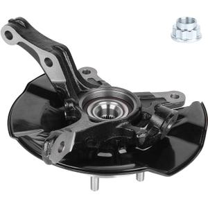 Front Right Steering Knuckle & Wheel Bearing Hub Assembly for Honda Civic 2012 1.5L 1.8L L4, LK097, 51216-TR3-Y00, 51216-TR0-A00, Passenger Side