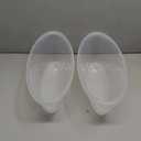 2 Pack Large Ice Buckets for Parties, 5L Oval Plastic Champagne Wine Cooler Beer Chiller Bucket Beverage Tub for Mimosa Bruch Cocktail Bar Supplies Indoor Outdoor Wedding Party