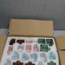 Small Glass Bud Vases for Centerpieces - Hewory 20pcs Colored Sturdy Cute Flower Vases Bulk, Mini Bottle Vase for Wedding Home Decor Birthday Party Events Mother's Day Bridal Shower Gifts Table Decor