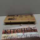 Farmhouse Kitchen Signs Wall Decor Funny Kitchen Wall Art-Kitchen is The Heart of The Home-Sunflower Themed Printed Large Wood Signs Kitchen Wall Decor Home Decorations 16" x 8"