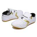 Art Taekwondo Shoes Light Weight Boxing Karate Kung Fu Tai Chi Sneakers,2 M US Little Kid White
