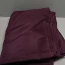 25pcs Polyester Cloth Napkins - 20 x 20 inch Willow Washable Dinner Napkins with Hemmed Edges for Restaurant/Wedding/Hotel(25, Eggplant)