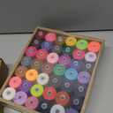 Simthread All Purpose Sewing Thread, 42 Spool Assorted 1000 Yards Polyester Threads for Sewing, Handy Polyester Sewing Threads for Sewing Machine - 42 Colors
