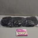 Afro Wig V Part Kinky Curly Wigs for Black Women, 180% Density Wear and Go Glueless Wig with Unique Bouncy Curls in the End, Synthetic No Leave out Clip in (#1B-Black-1, 24 Inch)