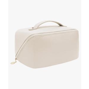 Travel Makeup Bag, Large Capacity Cosmetic Bags for Women, Waterproof Portable Toiletry Bag with Multiple Compartments for Organizer