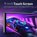 AGPTEK 5'' 128GB MP3 Player with Bluetooth and WiFi, T09 Touch Screen Andriod 13 Music Player with Spotify, Audible, YouTube, Up to 1TB