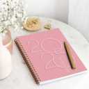 3 x Rileys & Co 2025 Deco Weekly Planner - Annual Weekly & Monthly Agenda Planner, Jan - Dec 2025, Flexible Cover, Notes Pages, Twin-Wire Binding (6 x 8-Inches, Pink)