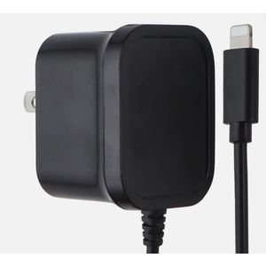 ZGEAR (12W) 8-Pin Wall Charger - Black (WC-APP8PNM2A)