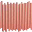 Short Paper Cocktail Straws Disposable, Iridescent Pink - 5.75 Inch Sip Stirrers, Drinking Straw for Wedding, Birthday Party, Bar, Restaurants