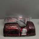 Tail Lights Assembly Fit For 2019-2023 Chevy silverado 1500 / 2500HD / 3500HD 19-23 Chevy Silverado 1500 / 2500HD / 3500HD HD Rear Brake Lamp Included Bulbs Left And Right Side (Deep red)