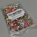 Craftdady 100pcs Enamel Love Heart European Beads Large Hole Acrylic Heart Loose Spacer Beads Random Mixed Color 11.5x11.5mm for Jewelry Making Hole: 4.5mm