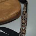 BOSTANTEN Crossbody Bags for Women Trendy Vegan Leather Hobo Purses Shoulder Handbags With Wide Shoulder Strap Camel Brown