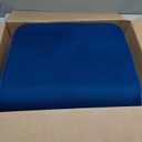 YOUFI Extra Thick Large Seat Cushion -19 X 17.5 X 4 Inch Gel Memory Foam Cushion with Carry Handle Non Slip Bottom - Pain Relief Coccyx Cushion for Wheelchair Office Chair (Blue (1PACK))