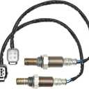 234-4733 234-9064 2Pcs Oxygen Sensor Upstream & Downstream Compatible for 2003-2011 Honda Element EX/LX/SC/DX L4 2.4L Engine Only 2349064 2344733