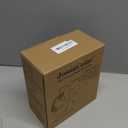 Wood Stove Fan Compatible for Buddy Heater (with Bracket & Thermometer), Heat Powered Fireplace Fan Thermal Fan, Outdoor Camping/Picnics/Indoor Use