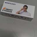 KWENRUN AI Smart Glasses with 8MP Camera, 4K Video & HD Photo, Bluetooth Audio, AI Voice Assistant, RealTime Translation, Object Recognition, NoiseCancel Calls, Music, Photochromic Lenses
