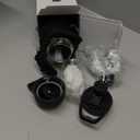 32 oz Insulated Water Bottle | Thickened Stainless Steel Vacuum Metal | Portable Sports Water Jug for Gym and Hiking with Straw, Carrier Bag, Handle Strap | BPA-Free 32 oz, Black