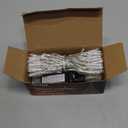 JMEXSUSS 100 LED String Lights Indoor Bedroom, 8 Modes Warm White Christmas Lights Plug in, 33ft Connectable Room Fairy Twinkle Light Outdoor for Mirror Room Home Garden Xmas Tree