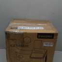 EUHOMY Nugget Ice Makers Countertop, Ready in 8 Mins, 35lbs/24H, Self-Cleaning, Portable Ice Maker Machine with Ice Scoop & Basket, Sonic Ice Maker with Chewable Pellet Ice for Home/Party/RV/Camping (Silver)