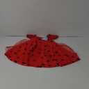 Sgehen Girls Ladybug Costume Dress Halloween Birthday Christmas Party Cosplay Outfit 3-10 Years (5-6 Years, Red)