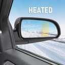 Door Mirror Right Passenger Side Replacement For Hyundai Sonata 2006 2007 2008 2009 2010, Replace 87620-0A000, Black 5PINS