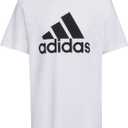 adidas Boys' Short Sleeve Cotton T-Shirt Graphic Tshirt Tee (Small)