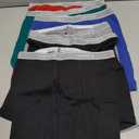 Hanes mens Underwear Boxer Briefs Pack, Cool & Breathable Cotton Moisture-wicking Underwear for Men, No Ride Up (L)