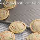 USA Pan Bakeware Cookie Sheet, Warp Resistant Nonstick Baking Pan, Made in the USA from Aluminized Steel, Large Set of 2