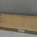 DEZ FURNISHINGS Cordless 2" Smooth Faux Wood Blind, 28" W x 72" H, Smooth White