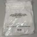 MISS SELECTEX White Silver Sheer Curtains for Bedroom - Sparkle Sheer Curtains 63 Inch Length Moroccan Damask Linen Look Rod Pocket Light Filtering Semi Sheer Window Curtains, 52 x 63 Inch, 2 Panels