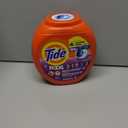 Tide PODS laundry detergent pacs, 3-in-1 Stain Remover, Odor Fighter, Color Protector, 76 Count, HE compatible, Spring Meadow Scent