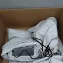 Sebor Air Mattress Twin with Built-in Pump 18", Comfortable Self-Inflating Air Mattress with High-Speed Pump, Durable Blow Up Mattress Twin with Storage Bag for Guests, Camping, Travel (Blue White)