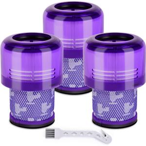 3 Pack V15 Filter Replacement for Dyso.n V15 Detect V11 Animal V11 Torque Drive Cordless Vacuum, Compare to Part # 970013-02