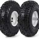 AR-PRO (2-Pack) 4.10-4" Snowblower Tire and Rim - Replacement 4-Ply 11x4.10-4 Tubeless Tire Compatible with MTD 934-04282B Snow Blower Wheel Assembly