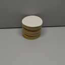 6-Inch No-Hole Hook and Loop Sanding Discs 80-Grit, Random Orbital Sandpaper for Automotive and Woodworking, 100-Pack