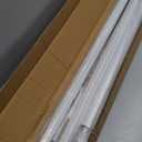 White Tension Curtain Rod 41-126 In,Outdoor Curtain Rod | No Drilling for Window,Heavy Duty Shower Rod,Rod Diameter 1.26In-One-bond stretching